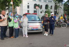 Dinkes Palembang Siagakan Ambulans Lilo di Kawasan CFD