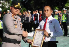 Ungkap Kasus Narkoba Berujung Penusukan, Personel Polres OKU Raih Penghargaan