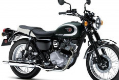 Kawasaki W230 2026, Motor Klasik Modern dengan Mesin 233 CC yang Nyaman untuk Harian