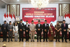 Kukuhkan Kepala Perwakilan BPKP Sumsel