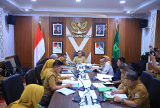 Sekda Sumsel Pimpin Rapat Bahas Usulan Kenaikan Hibah Parpol Tahun Anggaran 2027