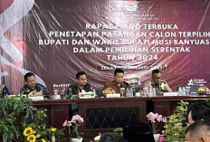 Rapat Pleno KPUD Musi Banyuasin Tetapkan Pasangan H. Toha dan Rohman Sebagai Bupati dan Wakil Bupati Terpilih