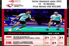 Hasil Denmark Open 2025: Jojo dan Fajar/Fikri Lolos ke Semifinal