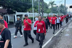 Jalan Santai di Hari Ketiga Pembekalan