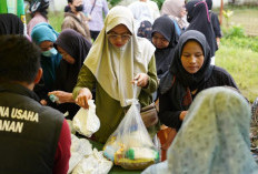 Ratusan Warga Serbu Sembako Murah GPM dan OPM 
