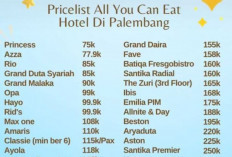 40 Rekomendasi Bukber All You Can Eat di Hotel Palembang, Harganya Mulai dari 75 ribuan!