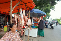 H-2 Idul Adha 1446 H, Lapak Daging Dadakan Bermunculan di Lubuklinggau, Harga Mulai Naik