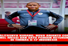 Nova Arianto Mencoret Lionel Messi Al Fachri dan Matthew Davies dari Timnas U-17 Indonesia