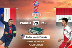 Piala Dunia 2026: 2 Gol Mbappe Bawa Prancis Libas Irak 3-0, Les Bleus Kian Dekat ke Fase Gugur