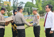 Polres Ogan Ilir Beri Penghargaan Personelnya Karena Hal Ini!