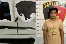 Warga Desa Blambangan OKU Nekat Bacok Tetangga Pakai Parang