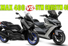 SYM Cruisym 400 Tantang Yamaha XMAX 400: Duel Skutik Gambot 400cc, Siapa yang Lebih Unggul ?