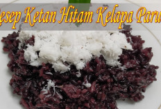 Resep Ketan Hitam Kelapa Parut, Sajian Manis Tradisional yang Lezat dan Mudah Dibuat