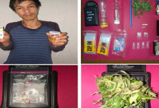 Gerebek Pondok Kebun di Ulu Musi, Polres Empat Lawang Temukan Sabu, Ganja, Tiga Bong, dan Tujuh Jarum Suntik 