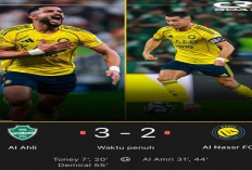Hasil Al Ahli VS Al Nassr: Al Nassr Tumbang! Al Ahli Menang 3-2
