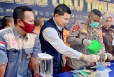 Polres OKU Timur Sumsel Musnahkan 823 Butir Pil Ekstasi