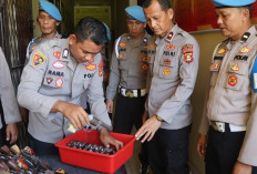 Ada apa, Senpi Anggota di Polres Ogan Ilir Dilakukan Penertiban, Ternyata Karena Hal Ini