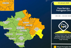  Prakiraan Cuaca Sumatera Selatan Sabtu 3 Januari 2026, Hujan Berpotensi Guyur Sejumlah Wilayah