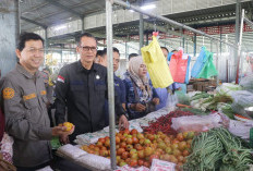 Pemkab OKU Sidak Pasar Jelang Ramadhan