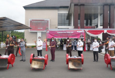 Kejari Muara Enim Musnahkan Ratusan Gram BB Narkotika 