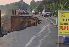 Kondisi Terkini Jalan Sekayu–Lubuklinggau Pascalongsor