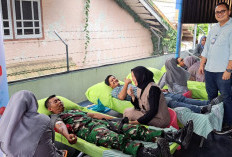 Peringati HUT ke-130 Tahun 2025, BRI Cabang Prabumulih Gelar Donor Darah 