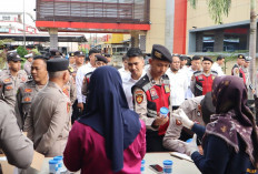 Bidang Propam Polda Sumsel Gelar Tes Urine Mendadak di Polres Muba, Ini Sasarannya