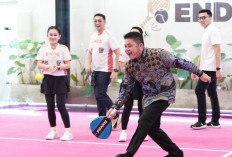 Padel Kian Populer di Sumsel, Herman Deru Resmi Buka Turnamen Ende Vol. 1 di Palembang
