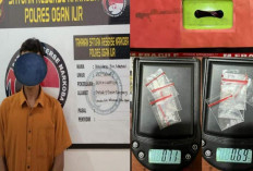 Gerebek Rumah Bandar Sabu di Indralaya, Polisi Amankan 9 Paket Narkotika