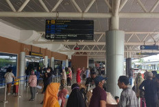Bandara SMB II Palembang Mulai Ramai 