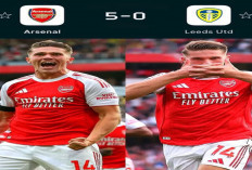 Arsenal Libas Leeds United 5-0, Gyokeres dan Timber Jadi Bintangnya 
