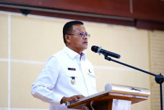 Pimpin Rapat Bulanan, H Arlan: Tak Mampu Bekerja Lebih Baik Mundur