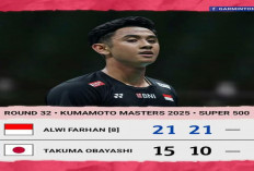 Hasil Kumamoto Masters Japan 2025: Alwi Farhan Menang, Zaki Ubaidillah Tumbang