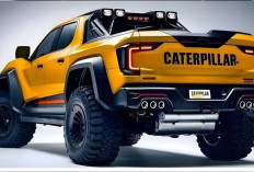 Aura Alat Berat di Jalan Raya: Pick Up Caterpillar, Tangguh Tanpa Kehilangan Gaya