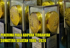 4 Kota Penerima Adipura Terbanyak di Sumatera Selatan Periode 1986 - 2024 : Lubuklinggau Minggir Dulu !