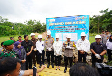Ground Breaking Dapur SPPG ke-2 Polres Prabumulih, Ini Pesan Kapolda Sumsel Kepada Seluruh Kapolres