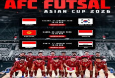 AFC Futsal Asian Cup 2026: Jadwal Indonesia vs Korea Selatan, Kirgistan, dan Irak