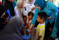 Komitmen Tingkatkan Kesejahteraan Ibu dan Anak, TP PKK Prabumulih Intensifkan Kunjungan ke Posyandu