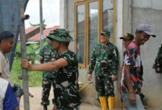 Kodim 0418 Bantu Rehabilitasi Rumah Warga Miskin