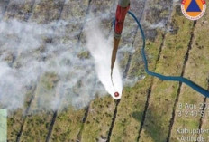Kerahkan Tiga Helikopter Padamkan Karhutla