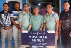 Lapas Kayuagung Perbaiki Fasilitas Ibadah Mushola An-Nur Desa Anyar