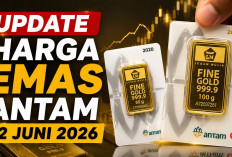 Cek Harga Emas Antam Hari Ini, 12 Juni 2026: Naik Rp20.000, Kini Tembus Rp2,709 Juta per Gram  