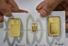 Harga Emas Antam 13 Mei 2025 : Kembali Anjlok Rp21.000 Menjadi Rp1,884 Juta per Gram !