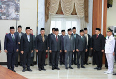 6 Kepala Dinas Bergeser Posisi, Ratu Dewa Lantik 127 Pejabat Pemkot Palembang 