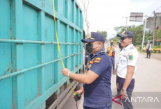 Balai Pengelola Transportasi Darat Sumsel Larang Truk Sumbu Tiga Melintas Mudik Lebaran 2026