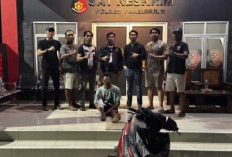 Residivis Pelaku Pencuri Motor Ketua Perbakin Prabumulih Pecah Sikil karena Melawan Saat Ditangkap