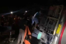Bus Rombongan Umroh Asal Jambi Alami Lakalantas 4 Meninggal Ini kronologisnya 