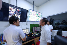 Walikota Ratu Dewa Tinjau Kantor Kominfo Percepat Digitalisasi