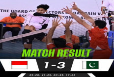 AVC Nations Cup 2025: Indonesia Takluk dari Pakistan skor 1-3
