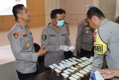 38 Personel Polres Ogan Ilir Jalani Tes Urine Mendadak, Ini Hasilnya